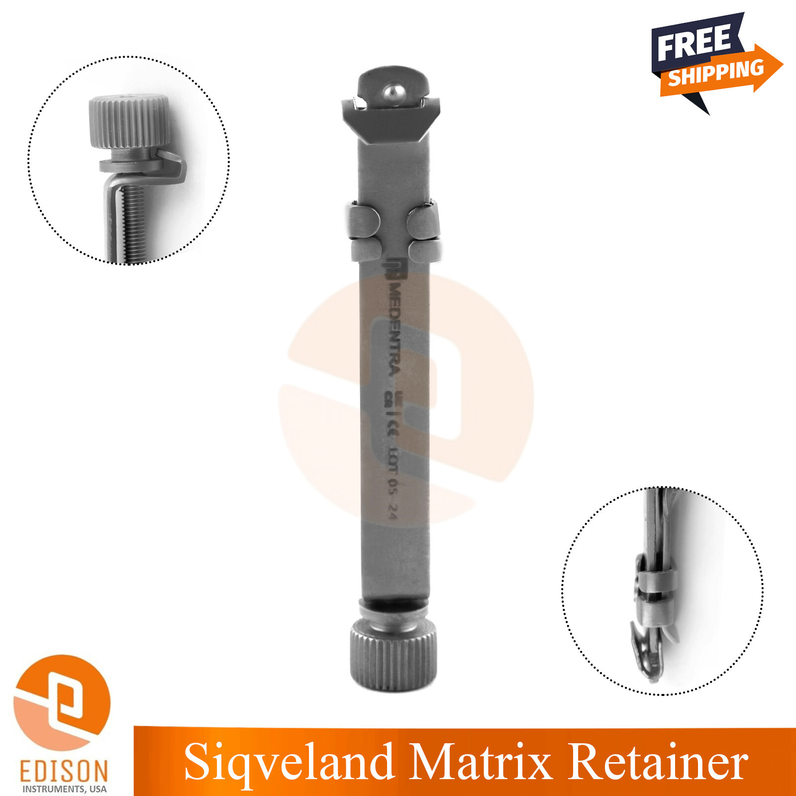 Dental Universal Matrix Retainer Siqveland Wide Holder Restorative Instruments