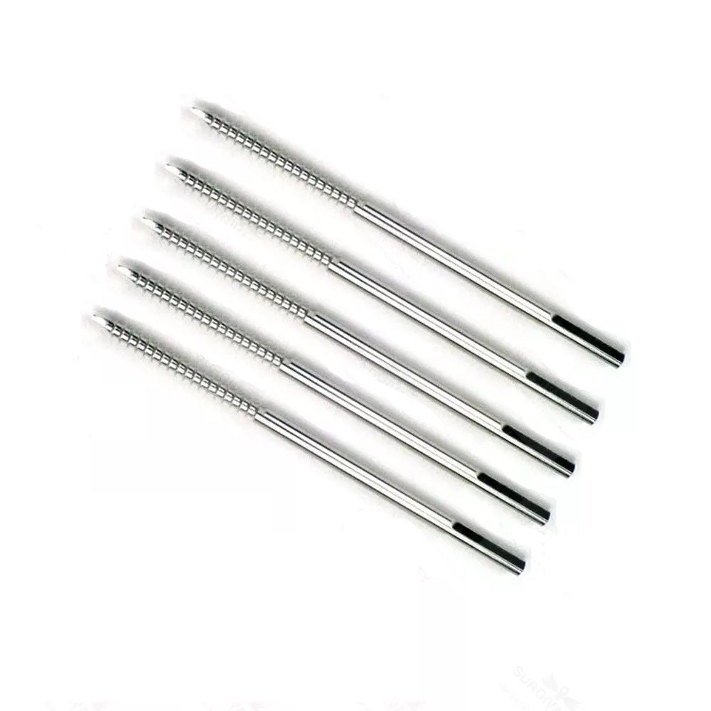 Veterinary Threaded K Wire 1.0mm, 1.5mm & 2.0mm (Lot of 150pcs) Instruments SS