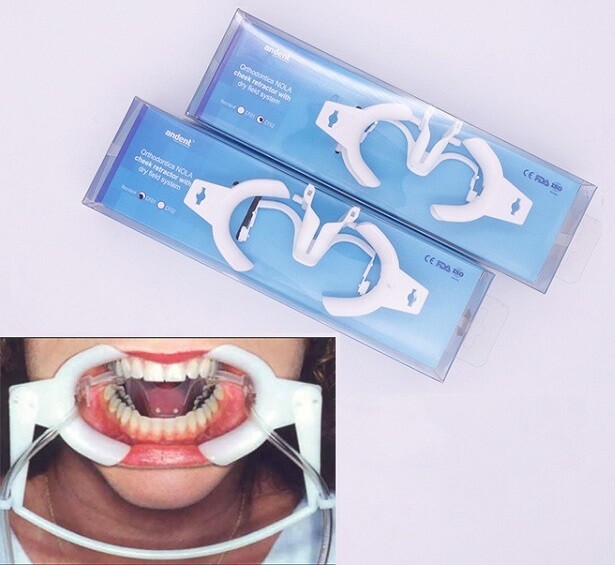 Dental Ortho Nola Dry Field System Cheek Retractor Mouth Lips Opener Large Small
