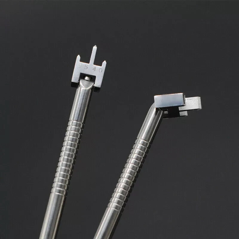 Dental Bracket Positioning Movable Head Height Gauge Orthodontic Adjust S/M/L