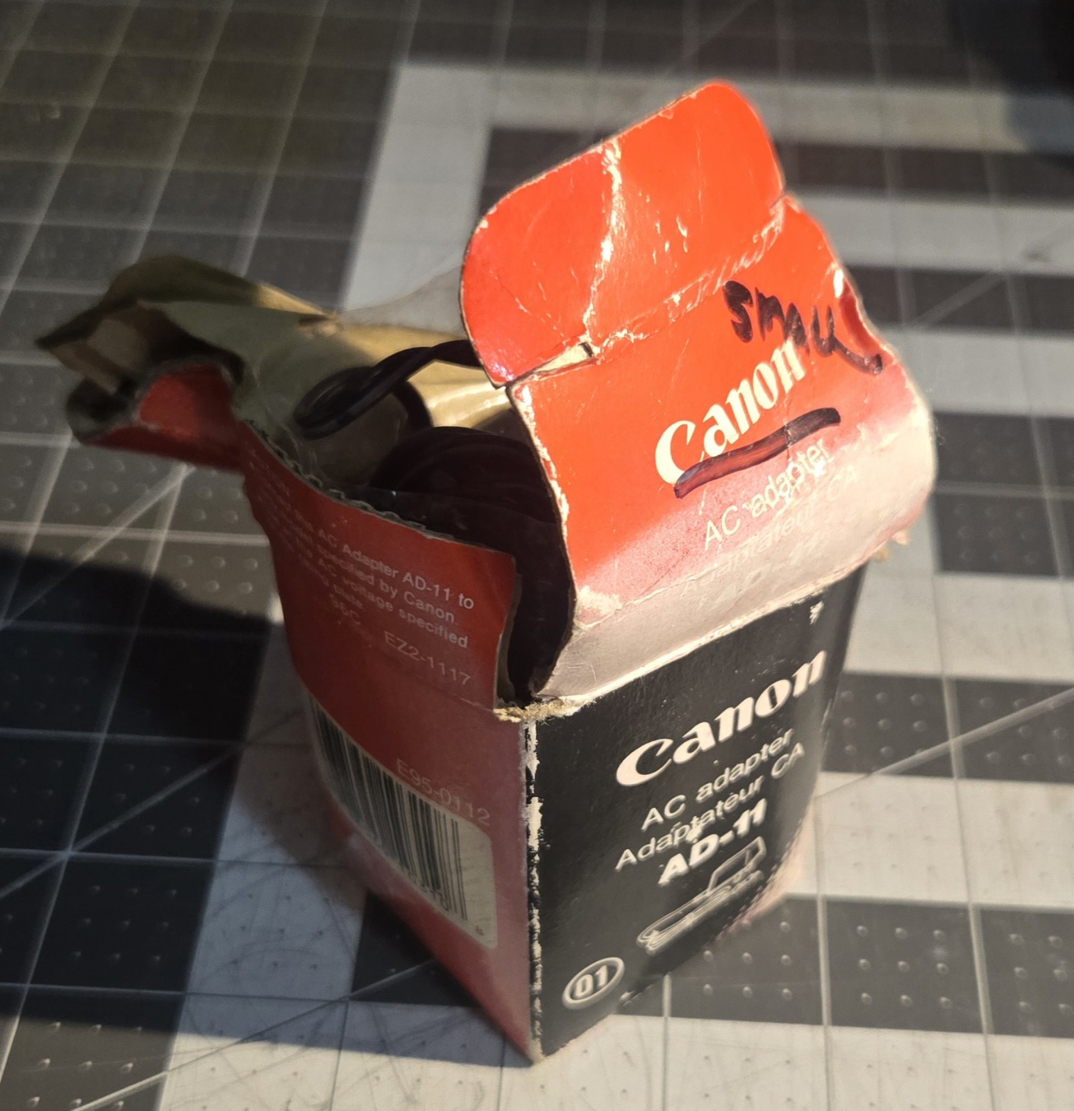 CANON AC ADAPTER AD-11 in 120V ~ 60Hz out 6v – 300mA 5W – Tested, Working