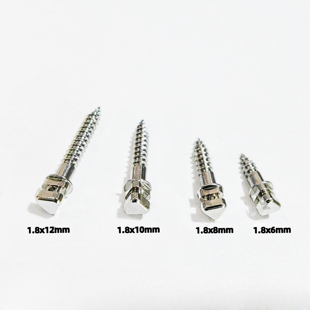 Dental Ortho Screw Micro Anchorage Mini Anchor Screws Titanium Temporary Implant