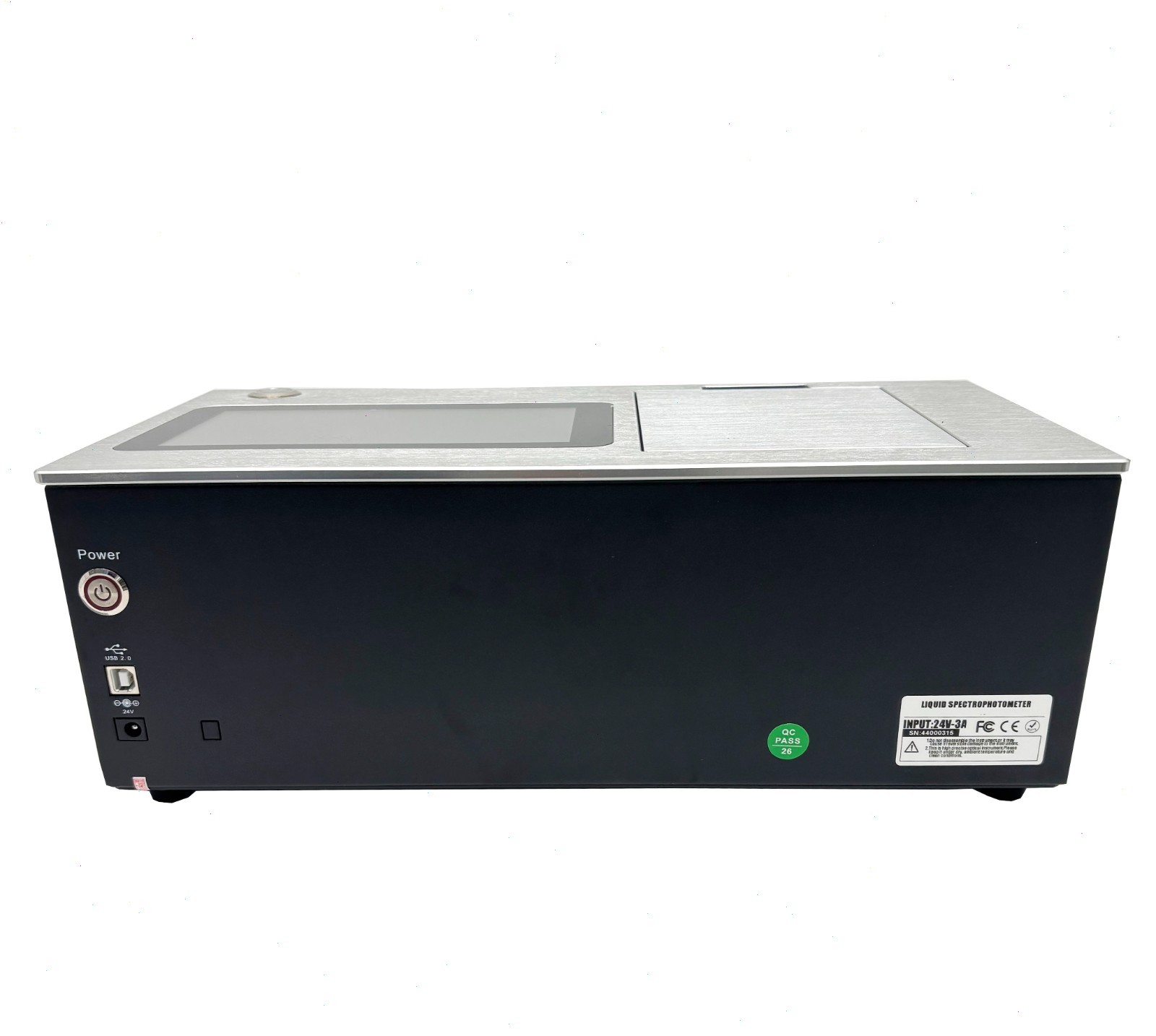 Liquid Colorimeter with Inter-instrument Error ΔE*ab within 0.25 Data Storage