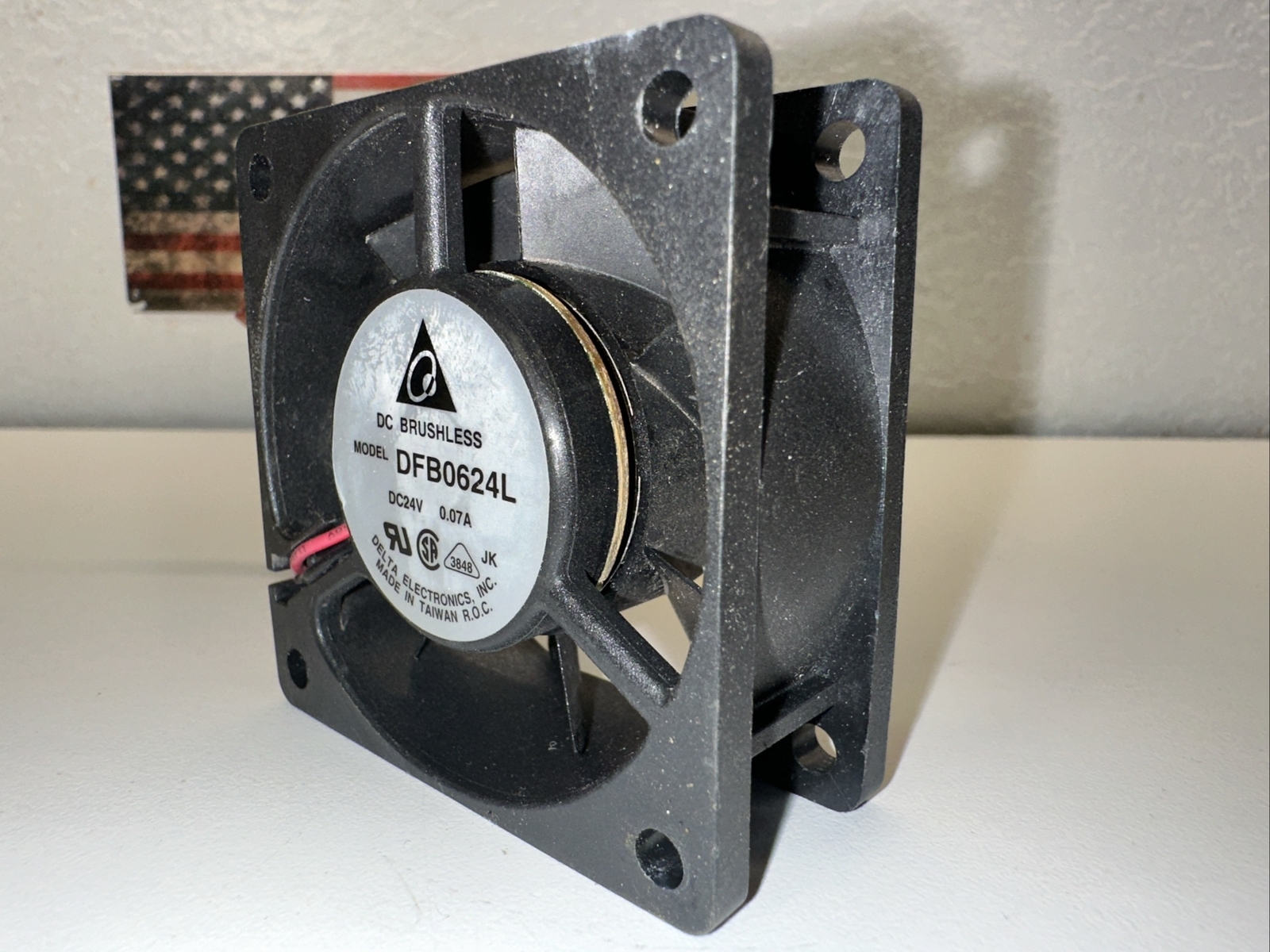 Delta Electronics DFB0624L DC Brushless Fan DC24V 0.07A