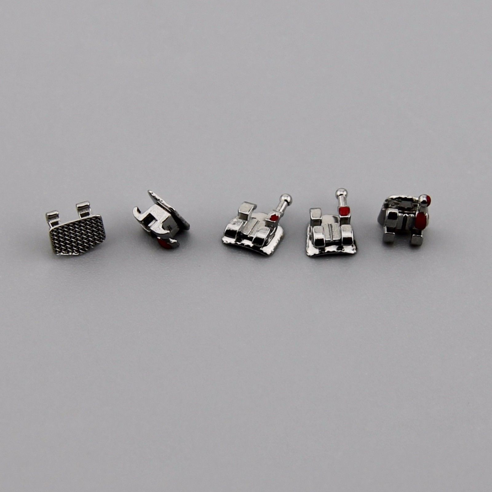 20Pcs/Set Dental Orthodontic Brackets Braces Standard Roth .022 Hooks 3-4-5