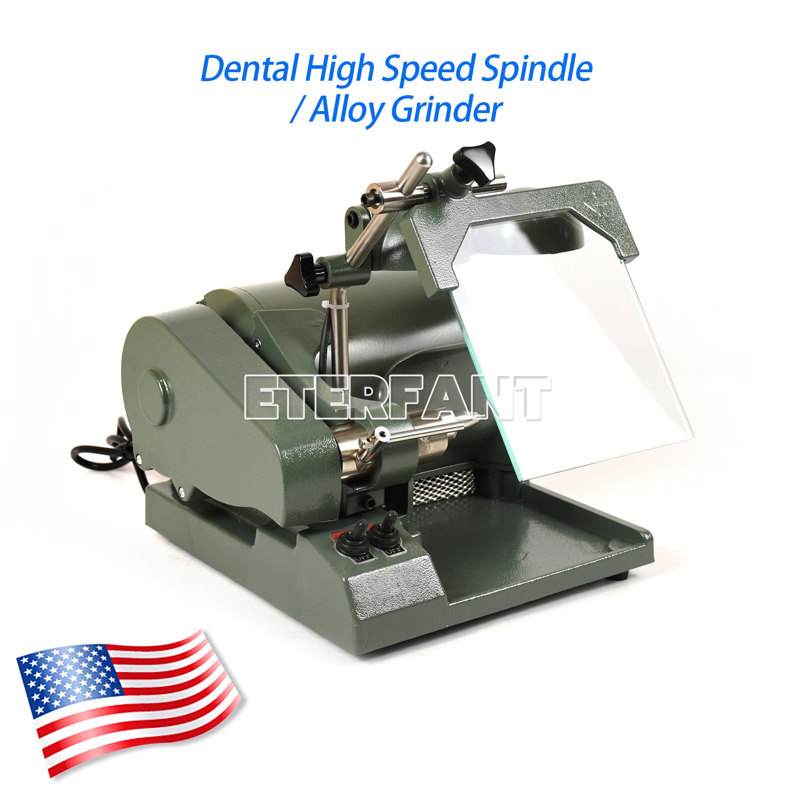 High Speed Automatic Spindle Alloy Grinde/Plaster Model Arch Trimmer Dental Lab