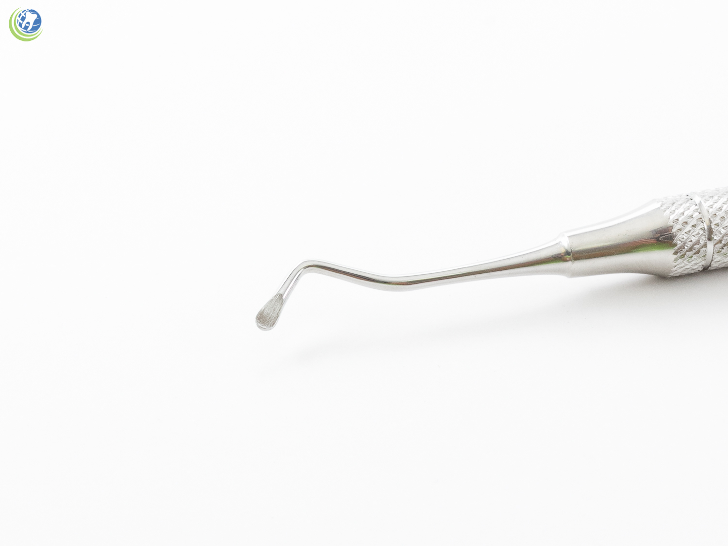 DENTAL OPERATORY INSTRUMENT SPOON EXCAVATOR WHITE #18 8MM HOLLOW GRIP STAINLESS