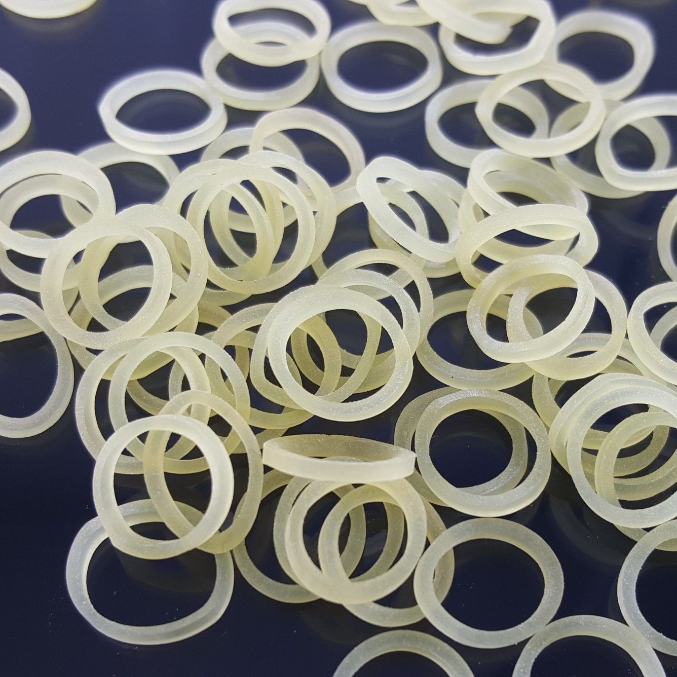 100x Orthodontic Rubber Bands Braces Stretch Elastic Oral Mouth Teeth 6.5oz 3/16