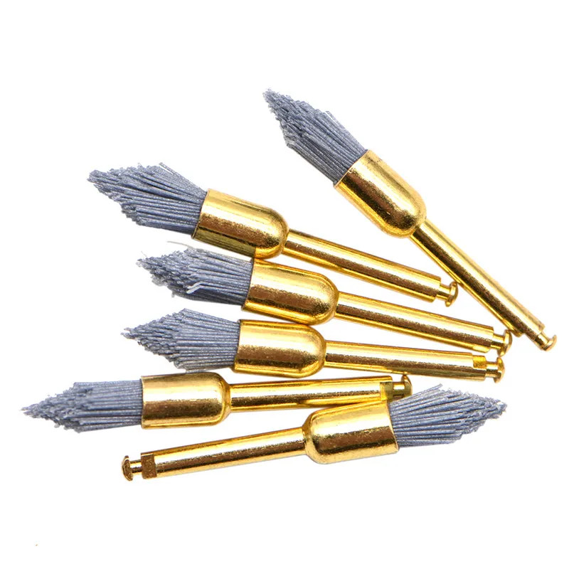20pcs/bag Silicon Carbide Polishing Brush for Dental or Alumina Latch Bowl Flat