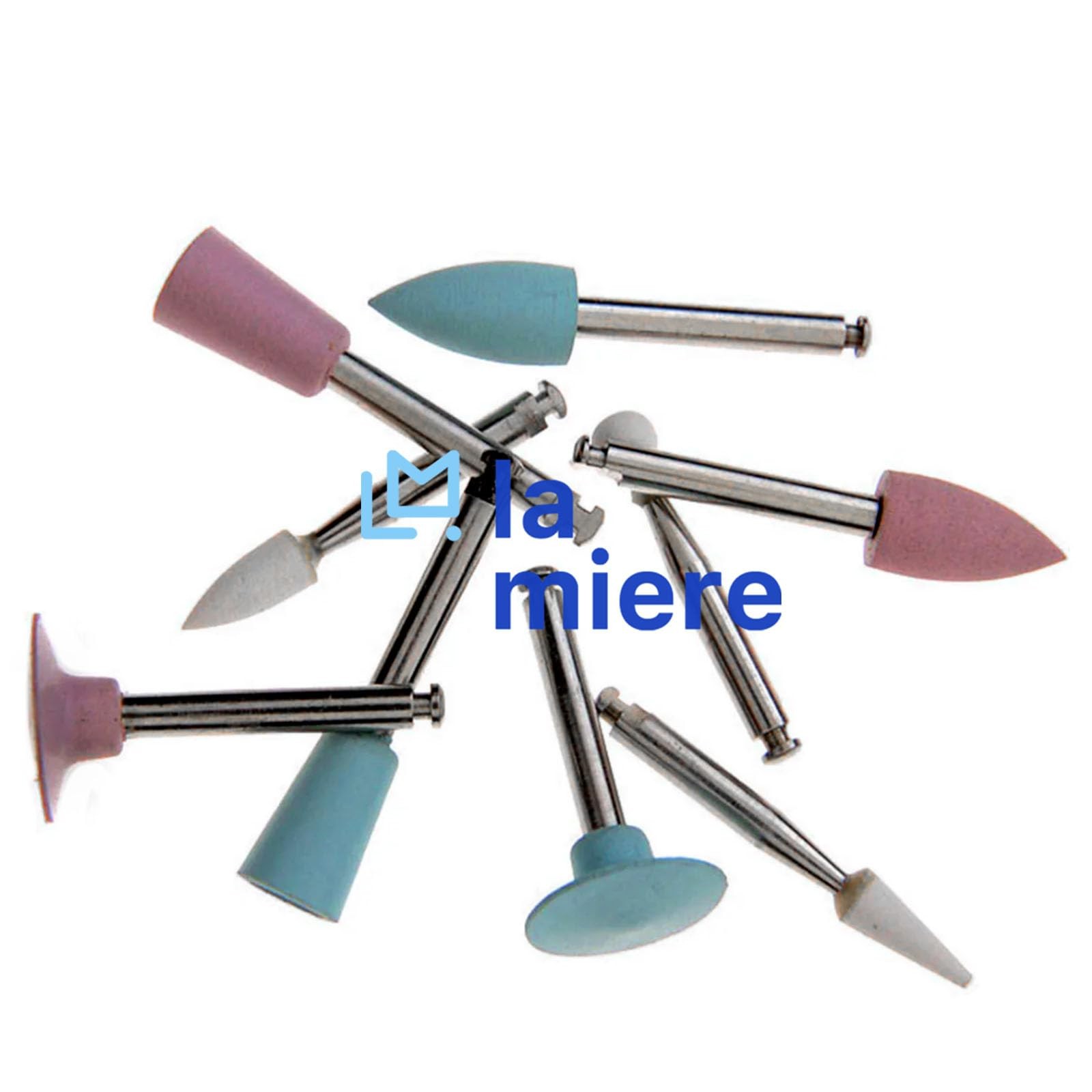 Dental Composite Polishing Kit 9pcs/Kit, Ceramic Oxide Grit, Ceramic Material…