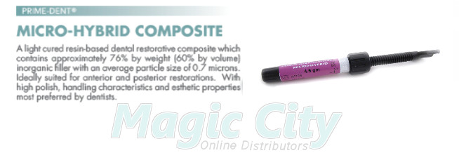 FAST SHIPPING VLC Light Cure Micro-Hybrid Dental Resin Composite A2 Syringe