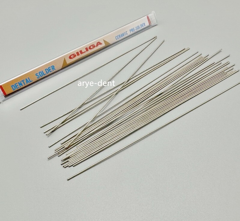 Dental Lab High Temperature Solder NiCr Welding Rod Ceramic Soldering 28g/Tube