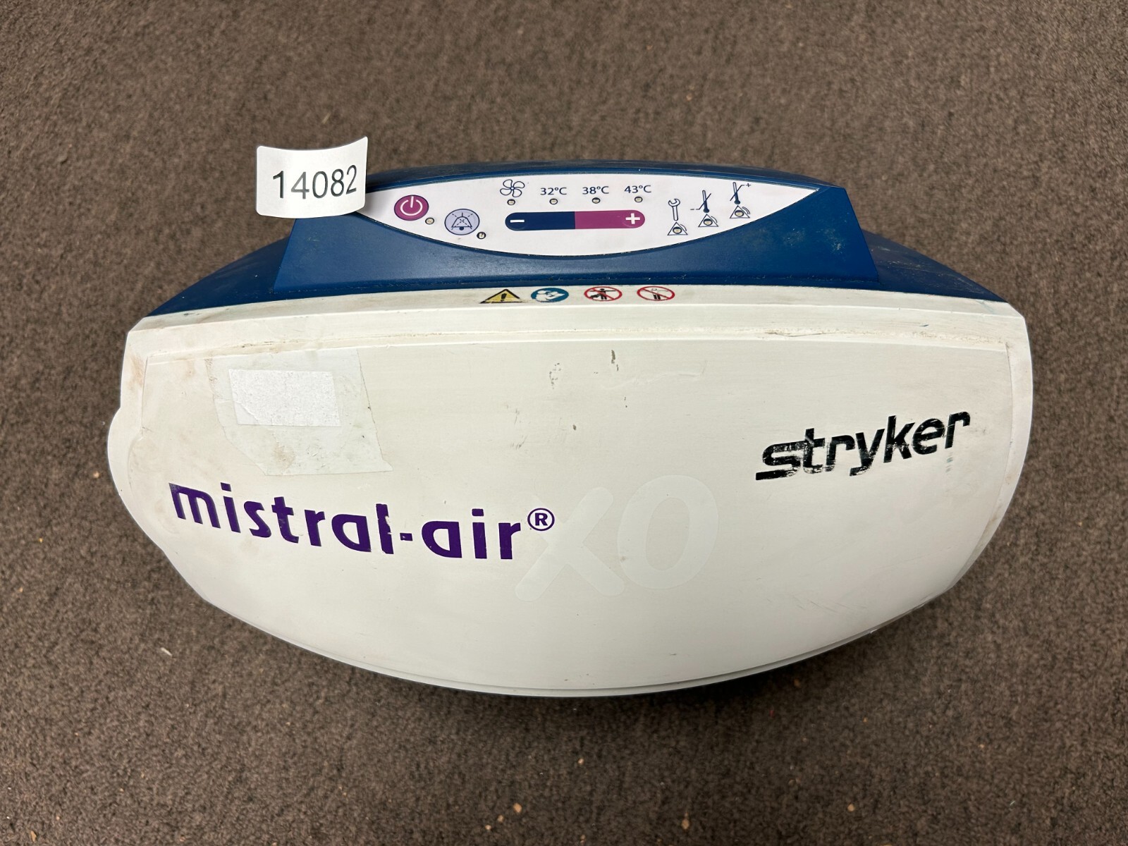 Mistral-air MA1100-PM Forced Air Warning Unit, 110-120V, 60HZ, 8.7A
