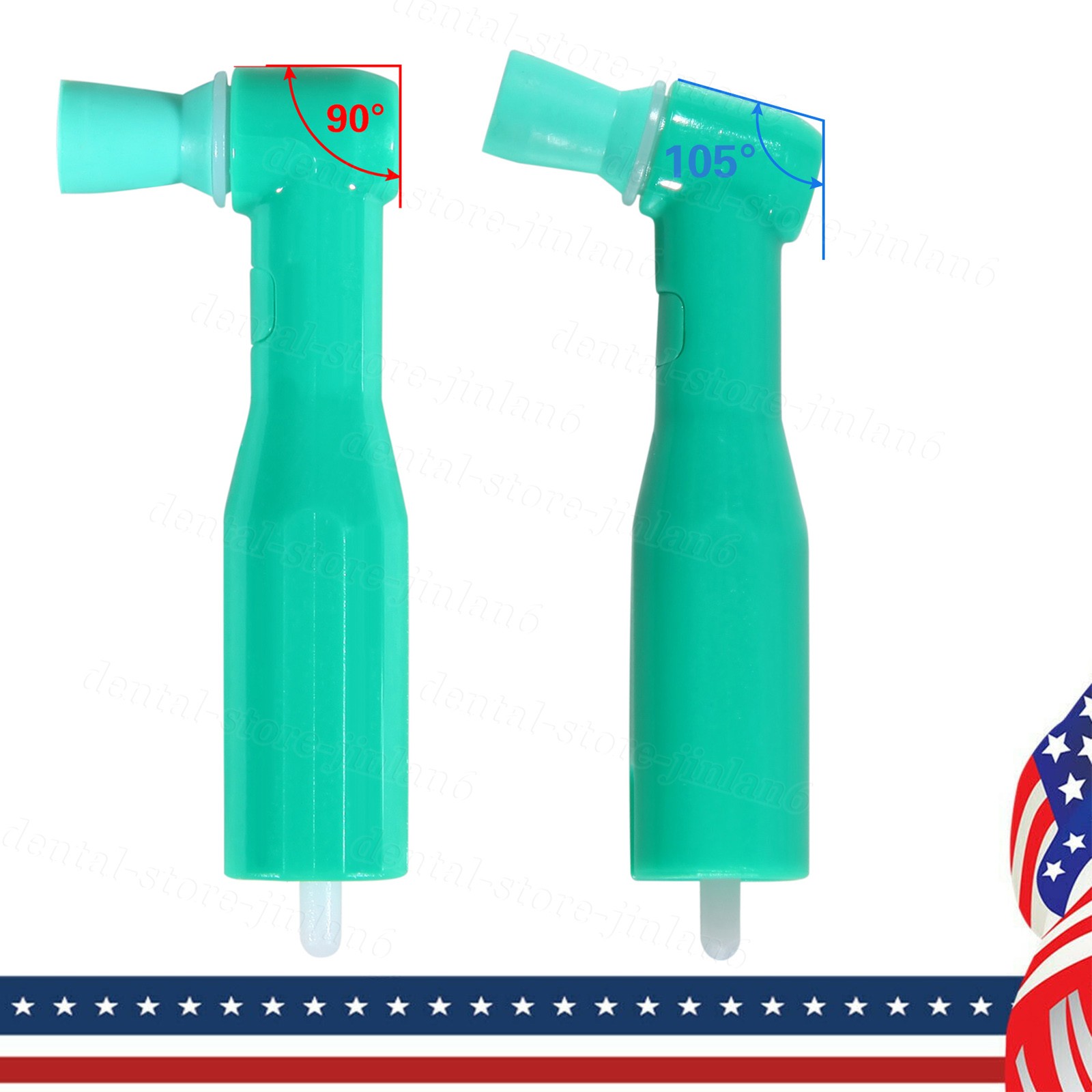 100-1000pcs dental disposable prophy angles Soft cup Latex Free USA