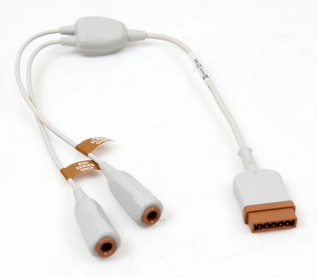 GE 2104178-002 Temperature Cable – 400 Series Probes, Dual .5m/1.7ft -OEM-