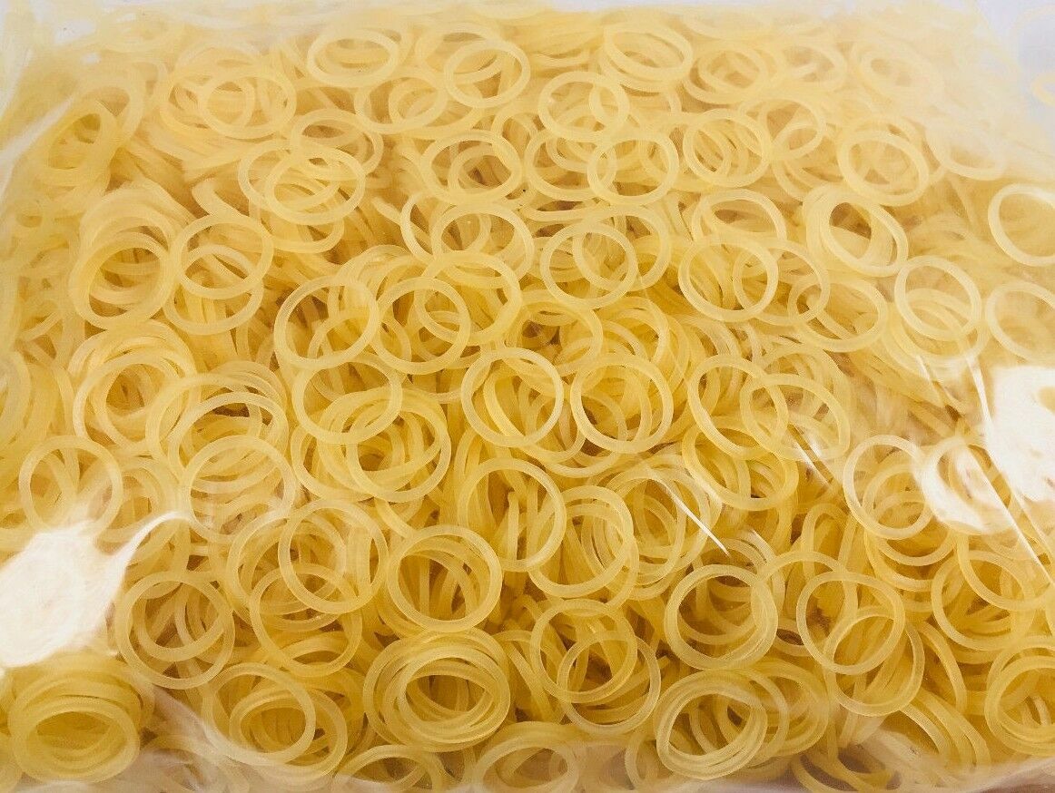 1Pack Dental Ortho Elastics Rubber Bands Ties 2.5/3.5/4.5/6.5OZ Yellow Hot Sale