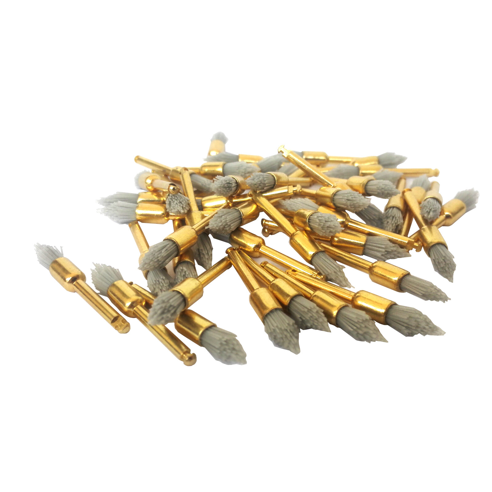 100/200pcs Dental Latch type Rubber Polishing Cups Brushes Tooth Prophy Polisher