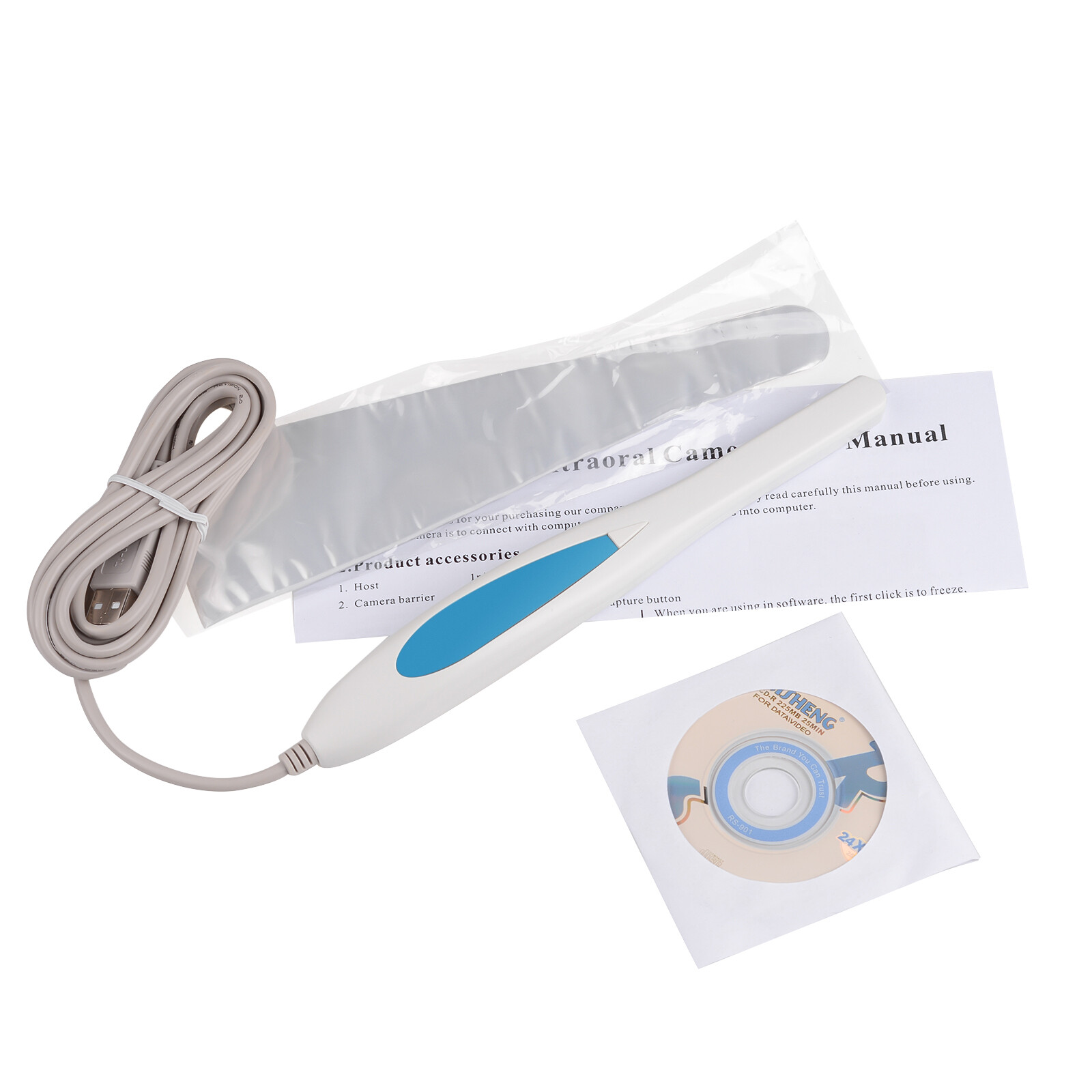 Dental Intraoral Camera Endoscope with 6 Leds 1.3 Mega Pixels USB 2.0 MD-770 US
