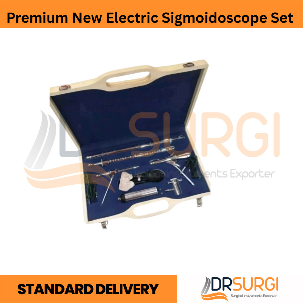 Premium New Electric Sigmoidoscope Set FOR OB/Gynecology/Sigmoidoscopy/Recta