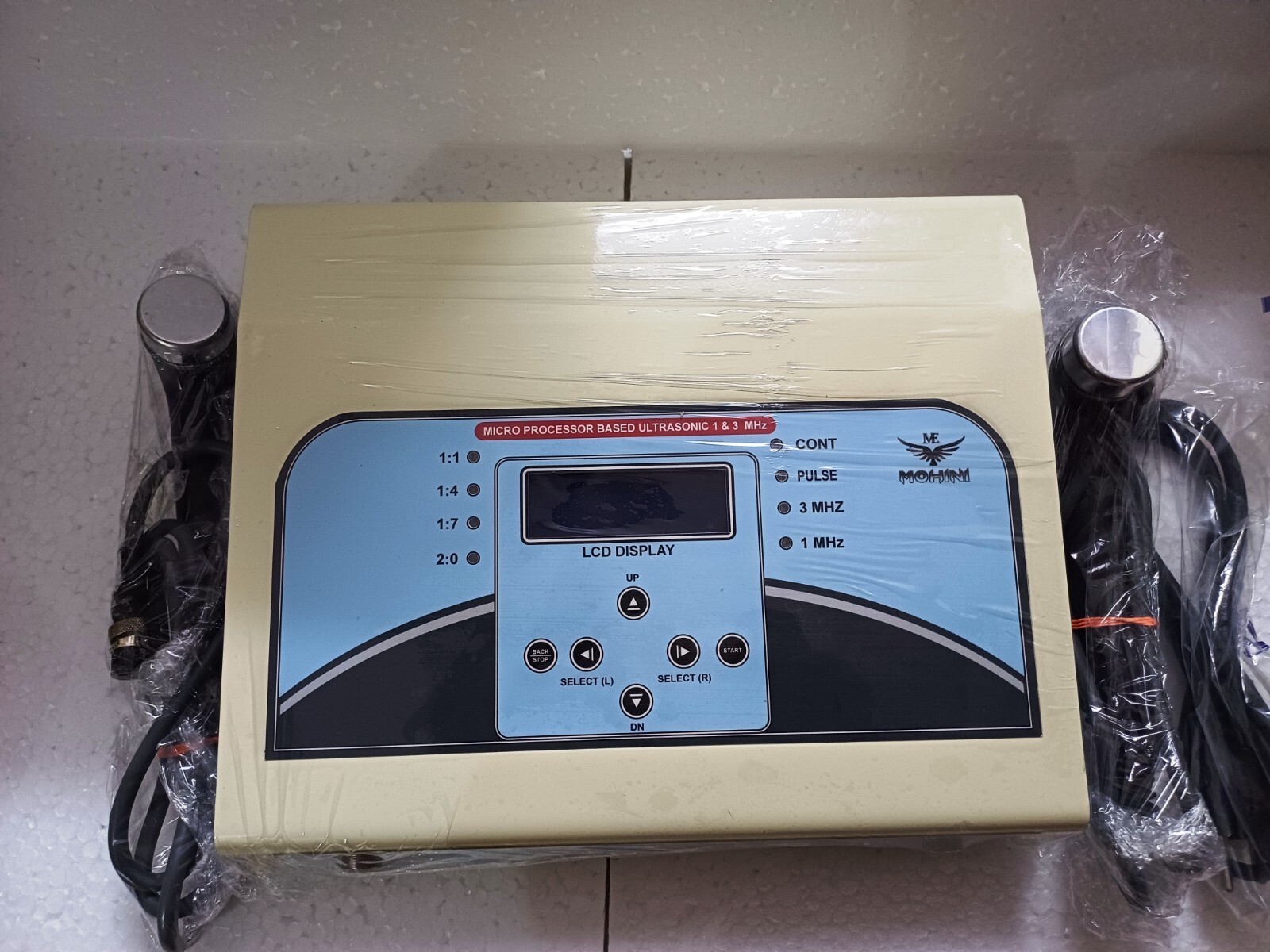 New Ultrasound Therapy Unit 45 Program 1 & 3mhz Therapy Multiple Physical