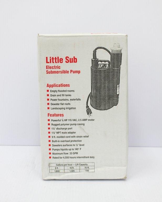 Multiquip 2STHAYL,B Electric Submersible Pump 115V 50Hz/60Hz Little (3377213)
