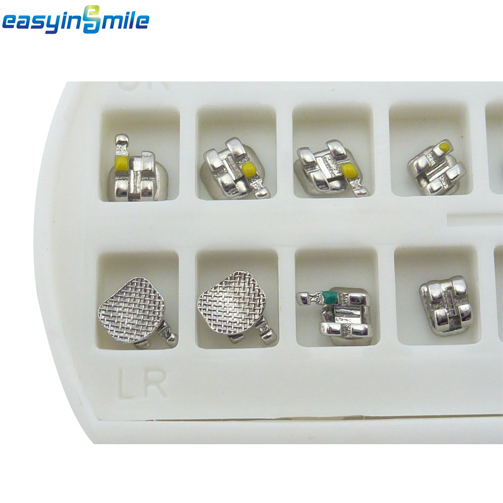 10Pack Easyinsmile MINI Brackets MBT 022 with Hook 345 Dental Orthodontic Braces