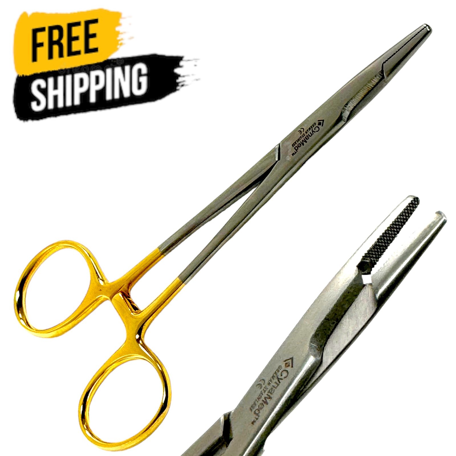 PREMIUM GERMAN Olsen Hegar Needle Holder Surgical DENTAL Instruments 6.50″