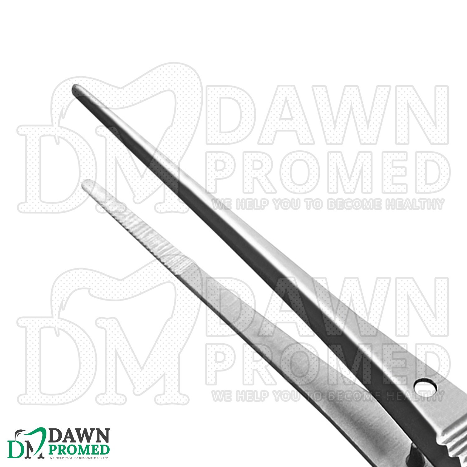 Iris Eye Dressing Tissue Forceps 4” Straight Serrated Ophthalmic Instruments