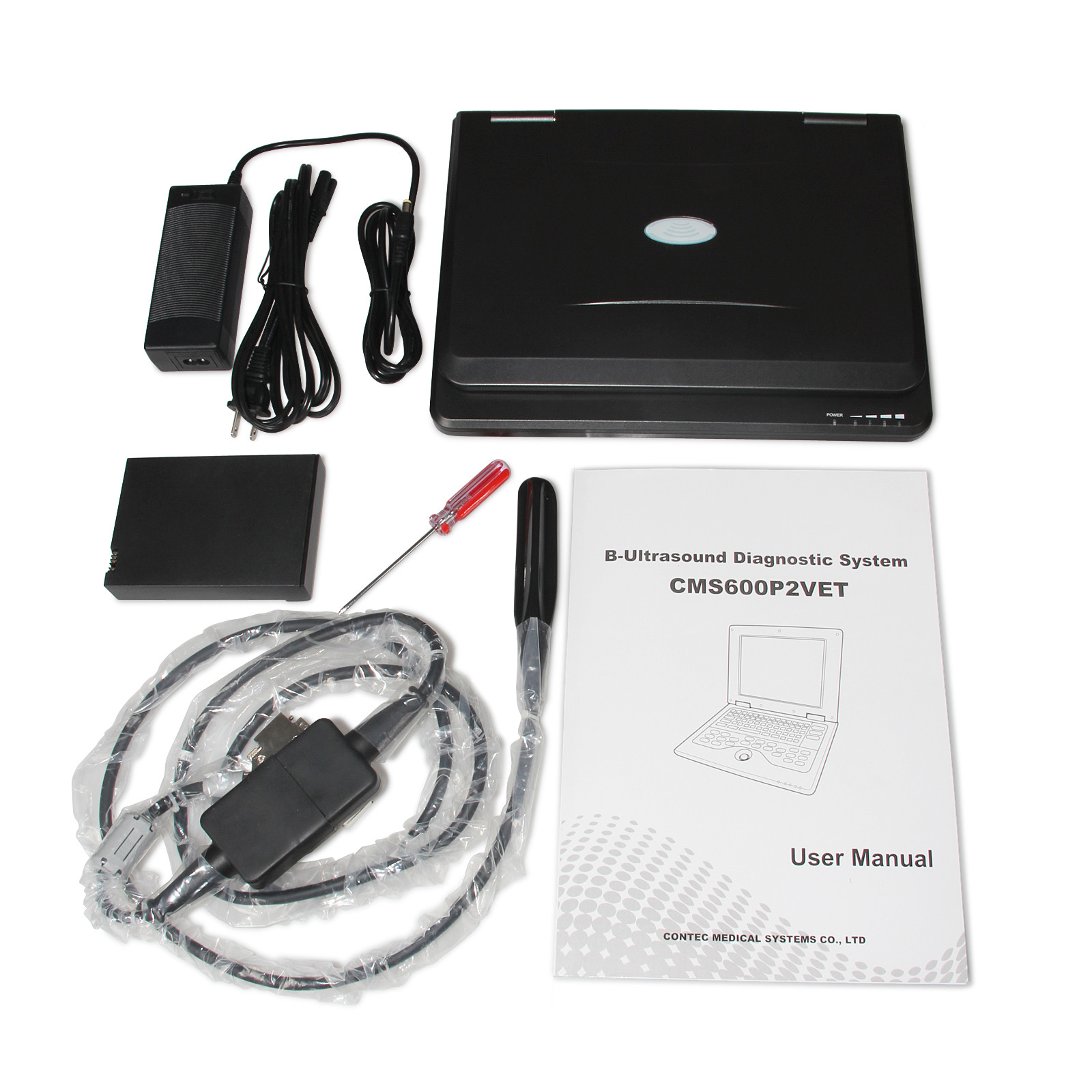 CE Portable laptop machine Veterinary ultrasound scanner 6.5M Rectal probe