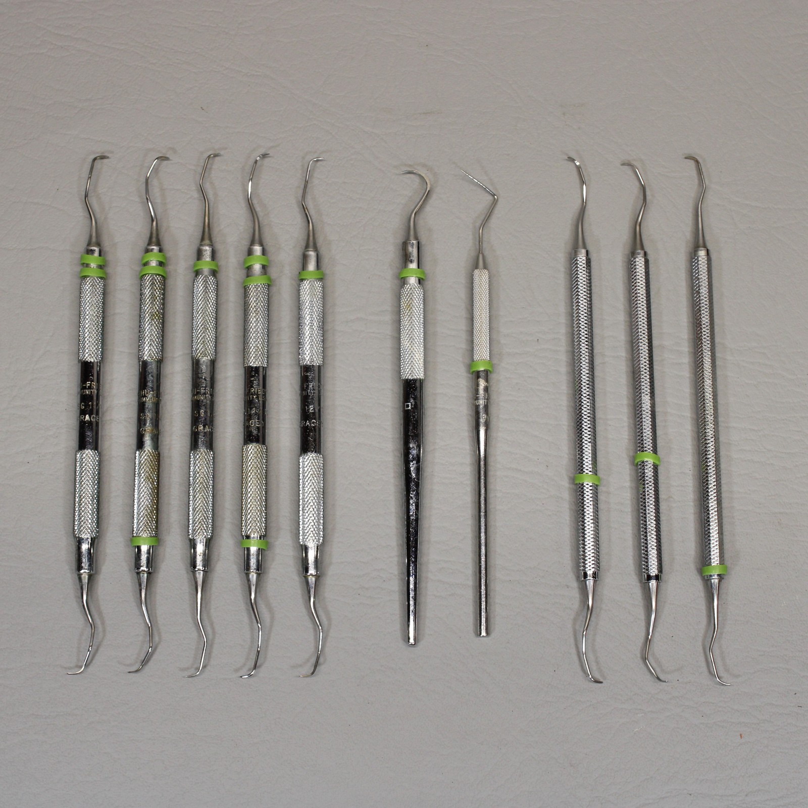Hu-Friedy 10pc Dental Curette/Scaler Pick Lot – Used