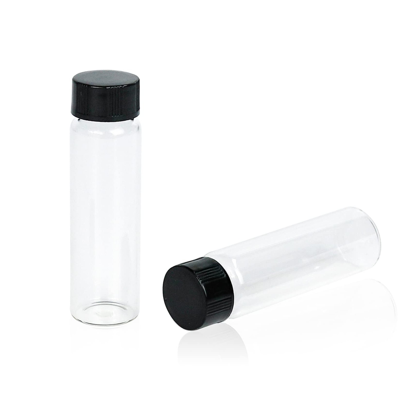ALWSCI Sample Vials, 19 mm Diameter x 65 19*65mm & 12ml (3 dram), Clear