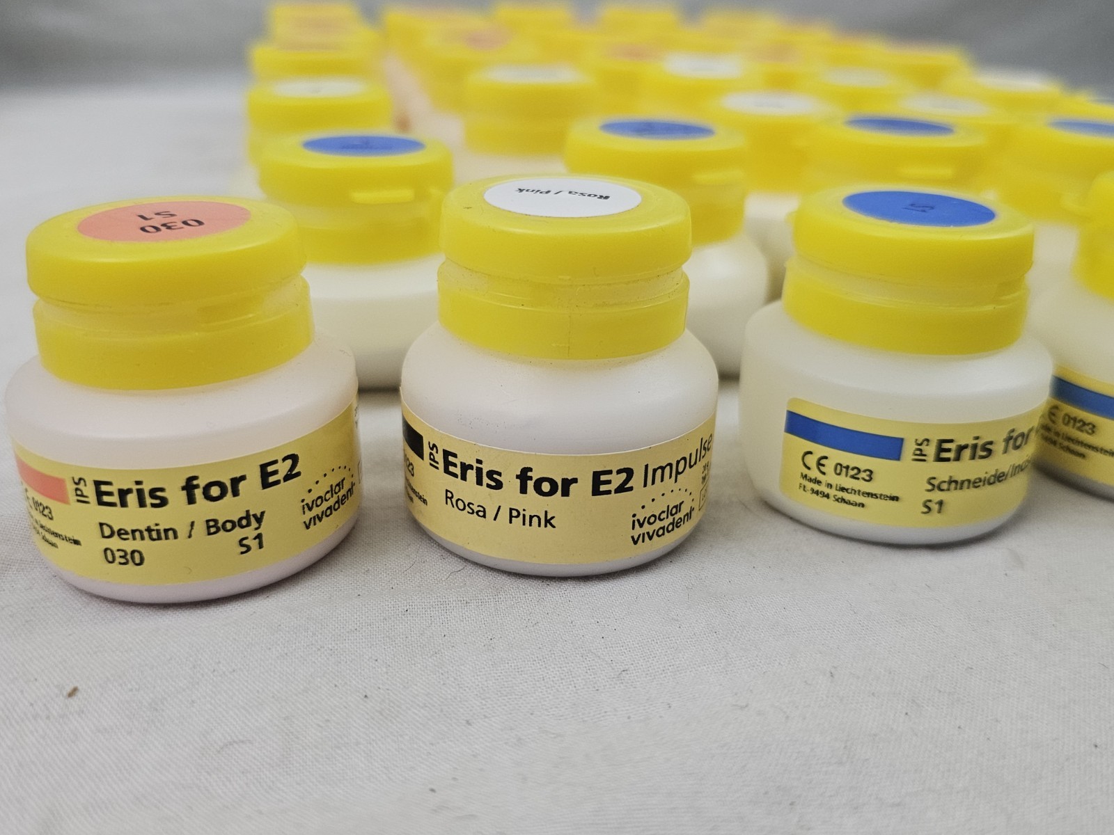IVOCLAR VIVADENT ERIS FOR E2 & IMPULSE MANY DIFFERENT SHADES