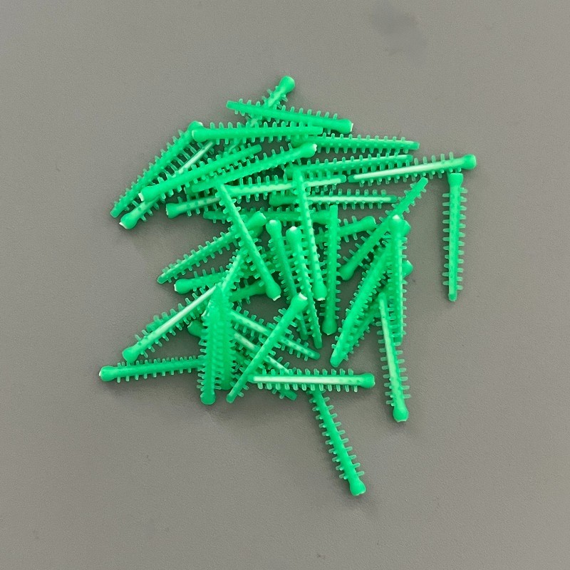 40pcs Silicone Dental Adaptive Interdental Wedge Matrice Matrix Elastic Wedges