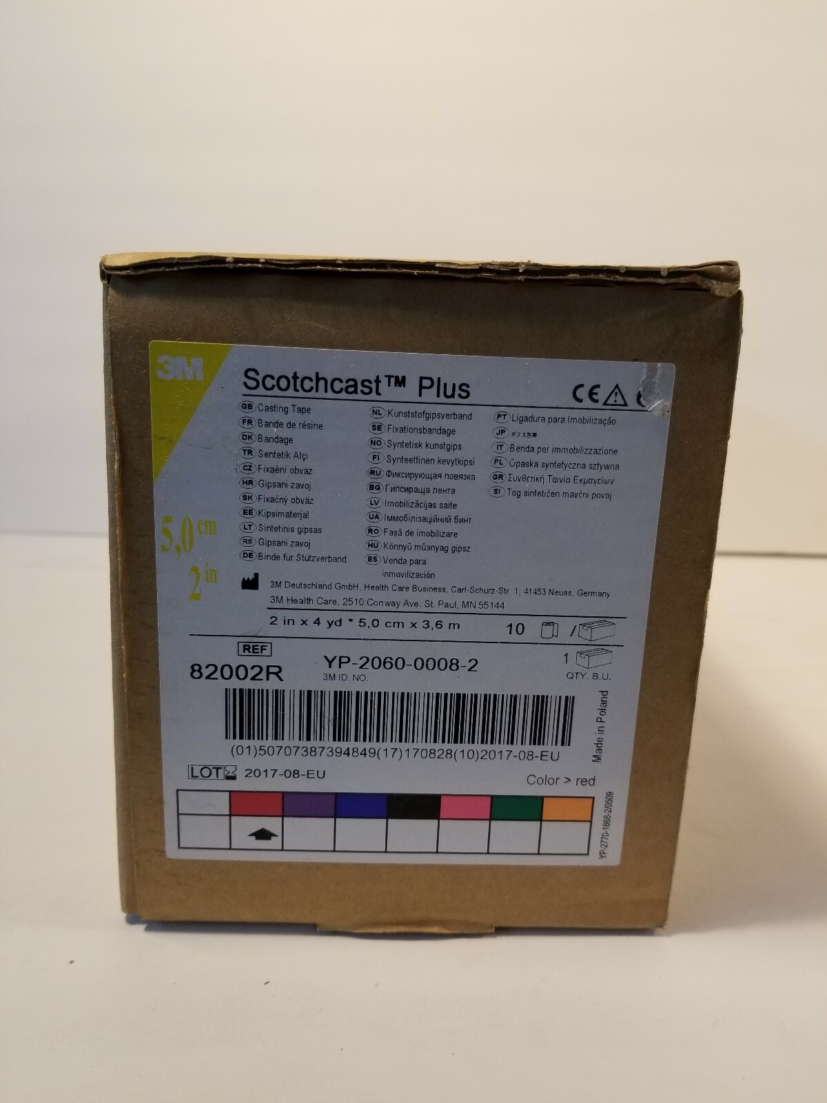3M Scotchcast Plus 2in x 4yd – 10 Rolls – New Free Shipping