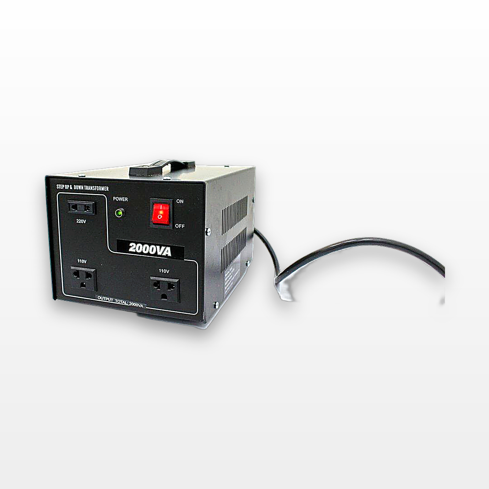 Grainger Model 30C522 Voltage Converter 110-240V 50/60Hz Step Up/Do (3372094)