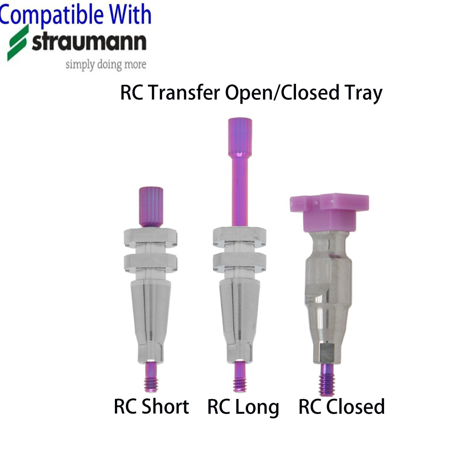 Dental Bone Level Regular Crossfit Closed/Open Tray Transfer for ITI Straumann