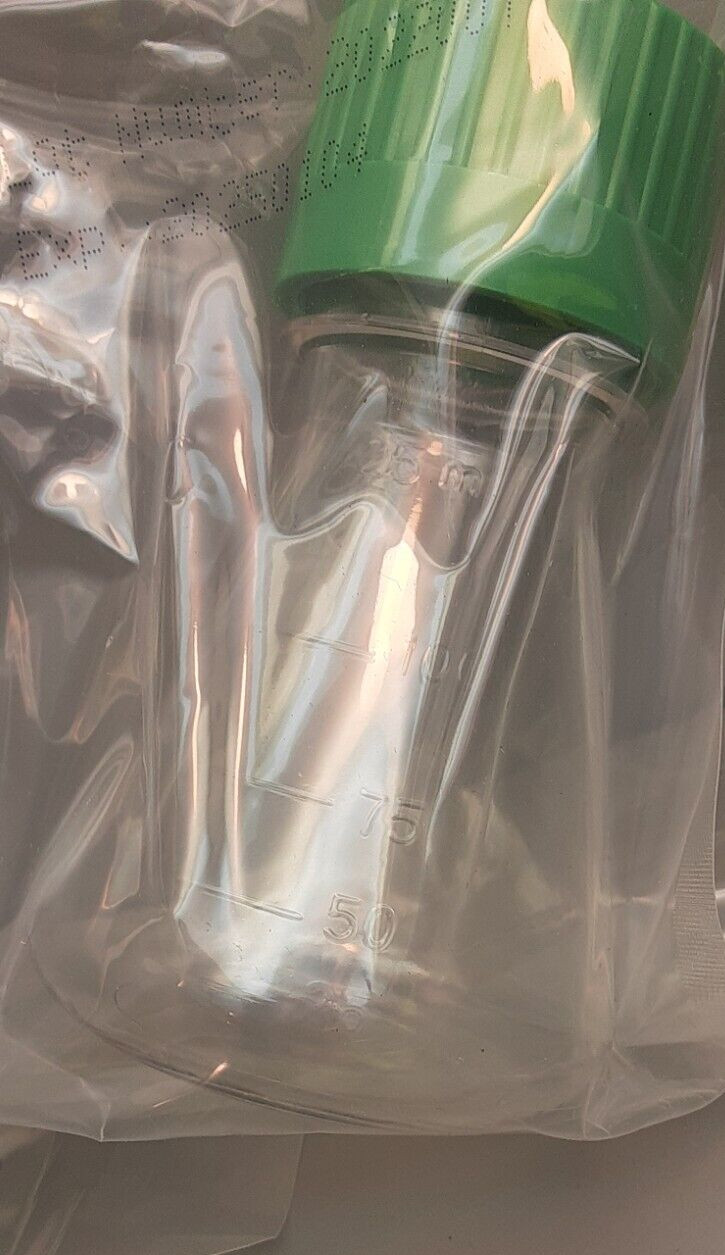 120ml Erlenmeyer Flask with Vented Green Cap (4) Exp 11-21-2024