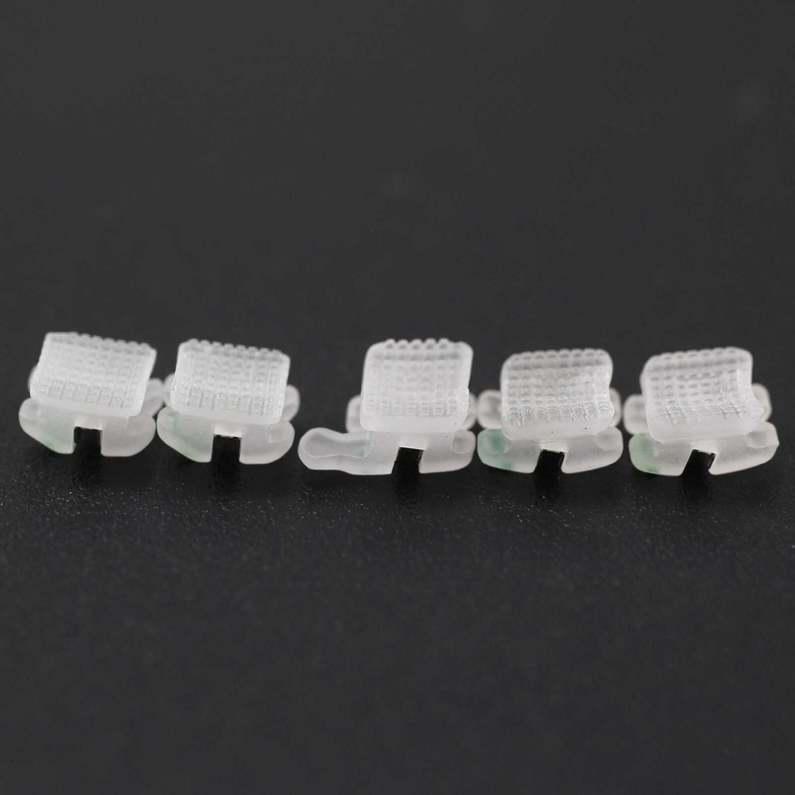 3M Clarity Type Orthodontic Ceramic Bracket Metal Slot Aesthetic Braces Roth 022
