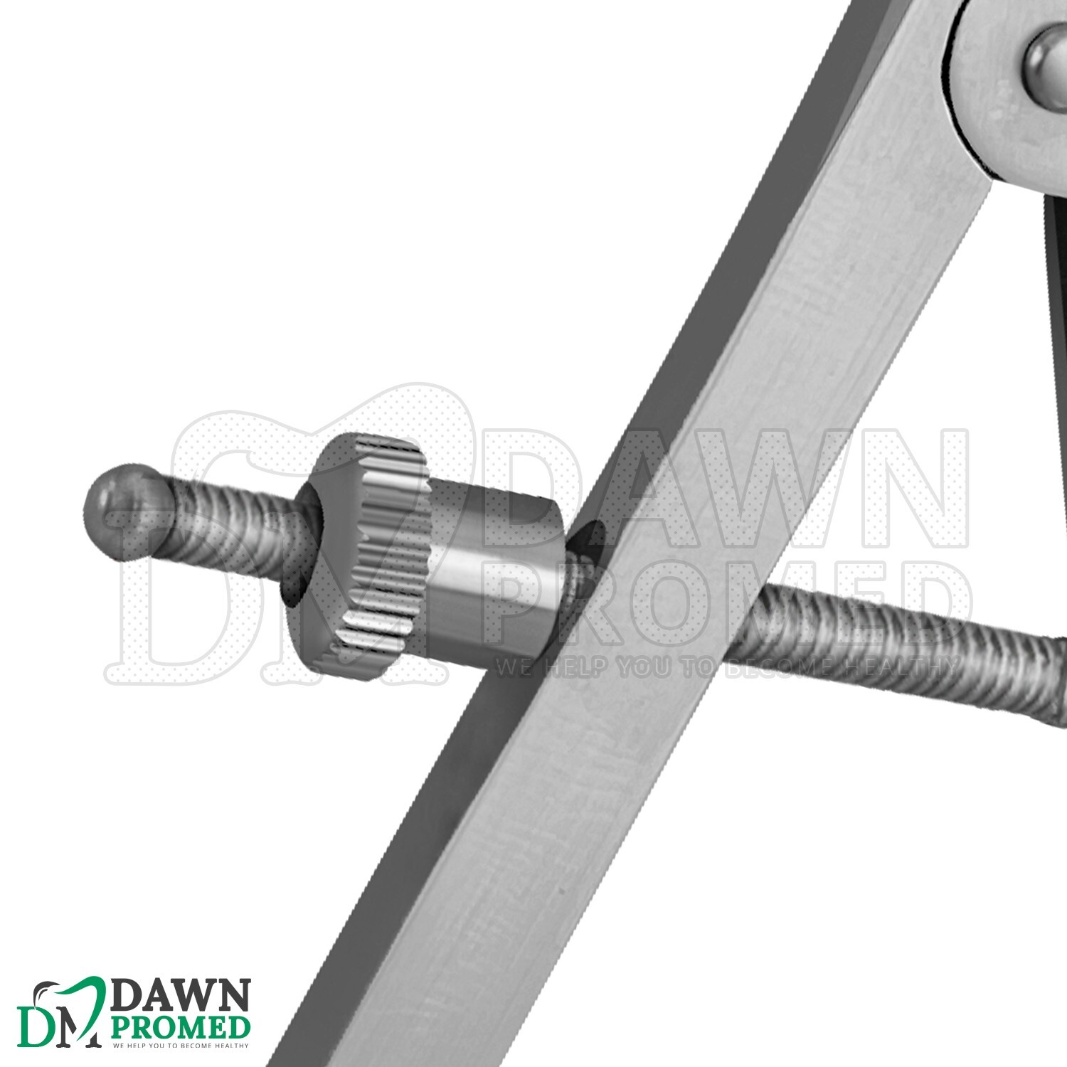 Castroviejo Caliper Angled 3.5″ Small Bone Mapping 0-20mm Scale Dental Inst