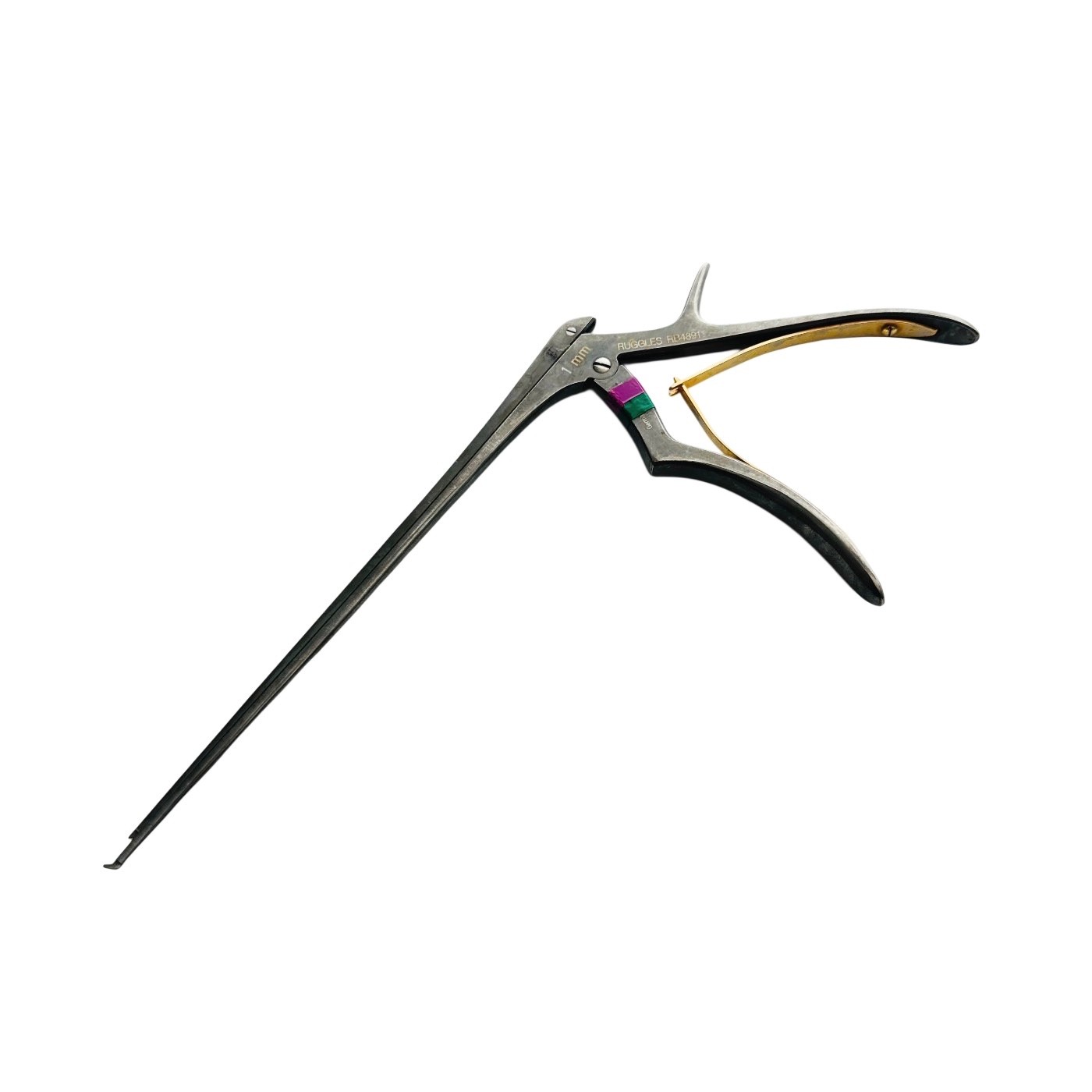 Integra Ruggles RB4891 Stealth Micro Kerrison Rongeur 1mm 40 Degree Up 8in