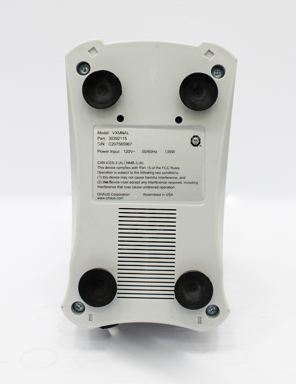 Ohaus VXMNAL Analog Mini Vortex Mixer 300-3200 RPM 120V 50/60Hz (3361685)