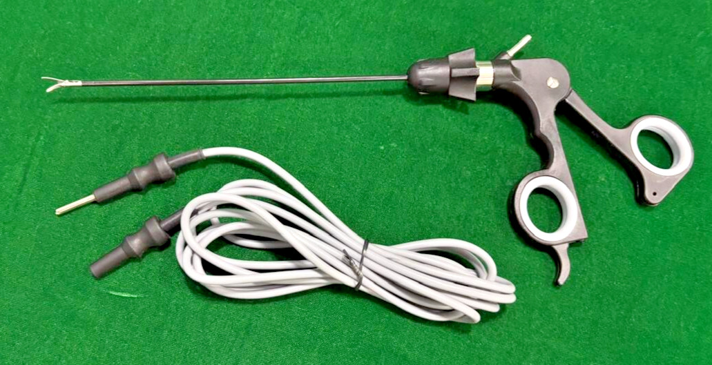 Laparoscopic Pediatric Curved Scissor 3mmx200mm with Cable Reusable Instruments