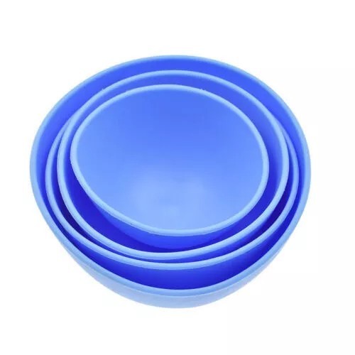 4 Sizes Dental Silicone Rubber Flexible Non Stick Alginate Mixing Bowl S/M/L/XL