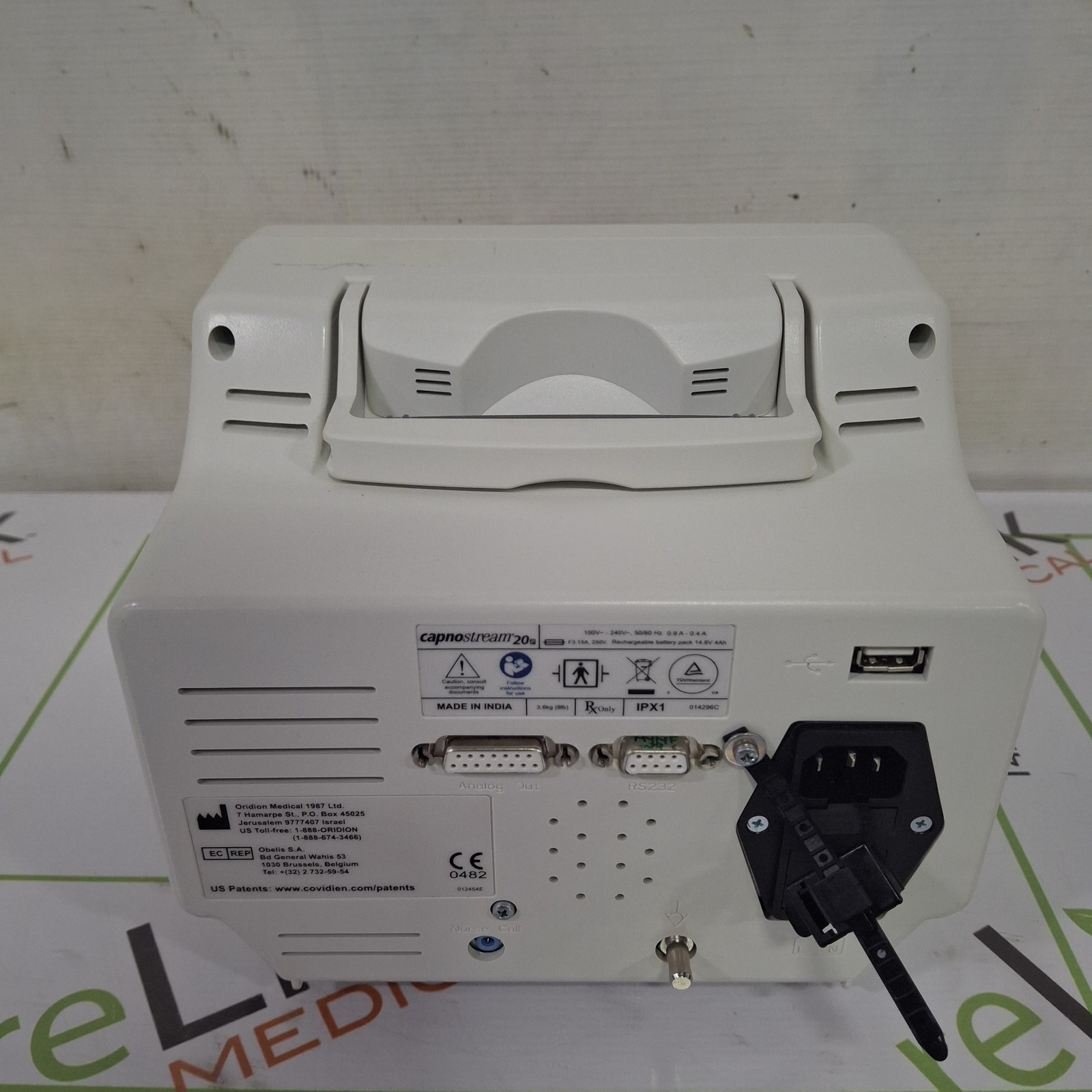 Oridion Capnostream 20P Capnography Monitor