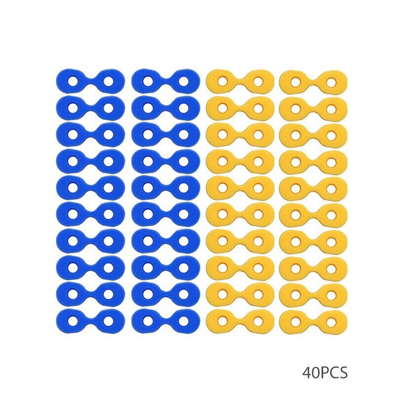 40 Pcs Dental Elastic Fixing Wedges Matrix Matrices Plier Composite Rubber Dam