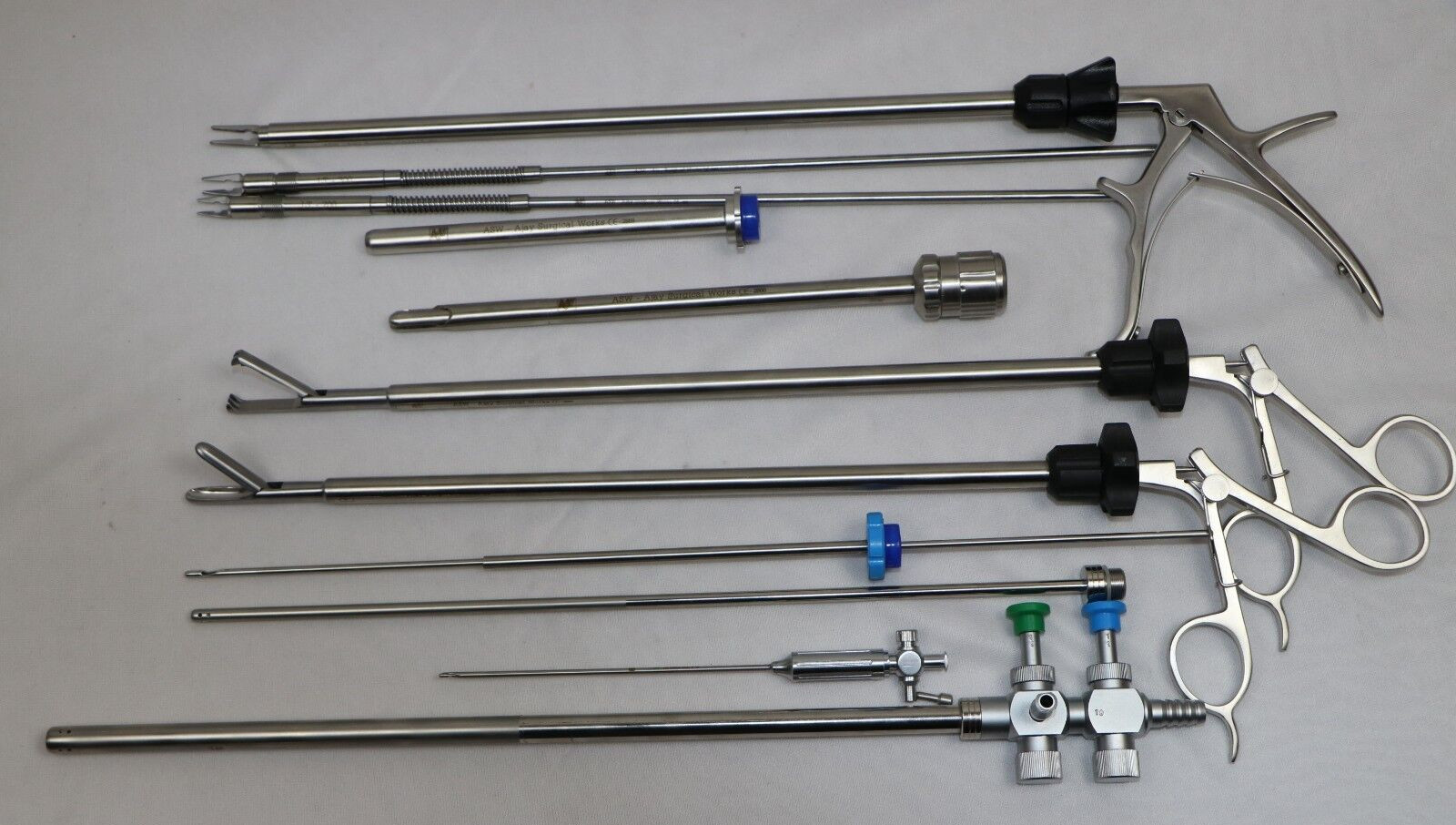 25pc-Laparoscopic Instrument Set 5mmx330mm Best Quality Reusable Instruments