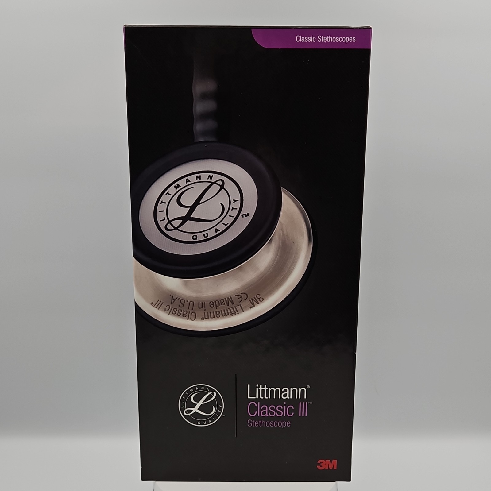 3M Littmann Classic III Dual Head Stethoscope Blue Tube 27in MPN 5630