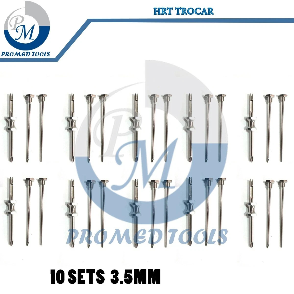 HRT Trocar 3.5mm Hormone Replacement Pellet Insertion Trocars 10 Sets