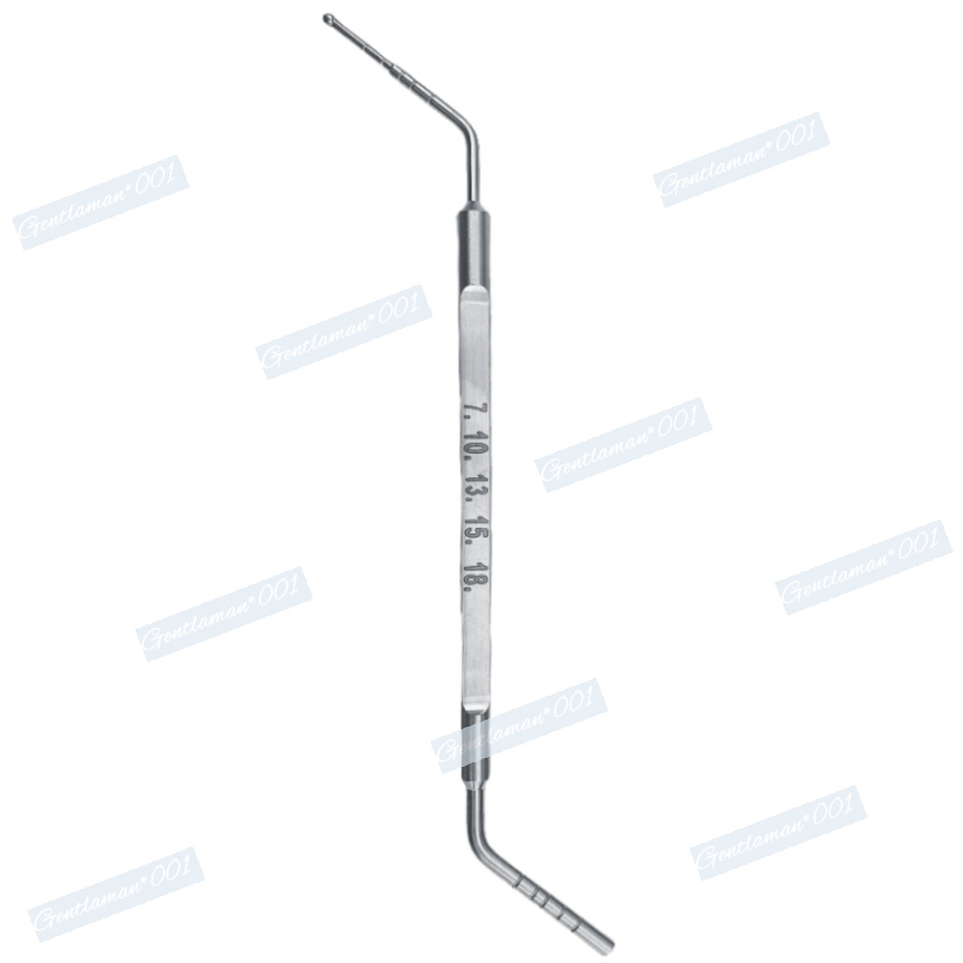 Drilling Hole Depth Probe Measuring Gauge Dental Implant Gingiva Height Measure