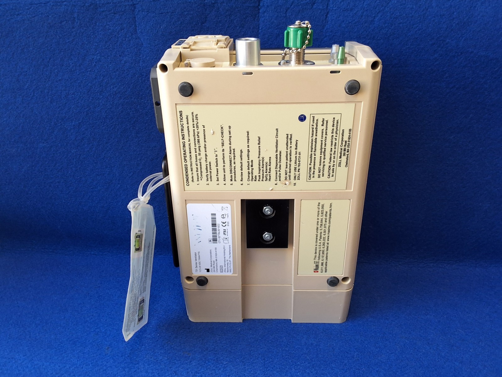 Zoll Impact AEV 731 Series Ventilator (No Power Supply).